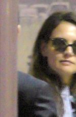 KATIE HOLMES at LAX Airport in Los Angeles 03/01/2017