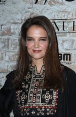 KATIE HOLMES at Tao, Beauty + Essex, Avenue + Luchini La Grand Opening 03/16/2017