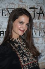 KATIE HOLMES at Tao, Beauty + Essex, Avenue + Luchini La Grand Opening 03/16/2017