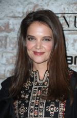 KATIE HOLMES at Tao, Beauty + Essex, Avenue + Luchini La Grand Opening 03/16/2017