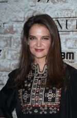 KATIE HOLMES at Tao, Beauty + Essex, Avenue + Luchini La Grand Opening 03/16/2017