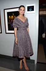 KATIE HOLMES on Backstage at Tonight Show in New York 03/29/2017