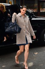 KATIE HOLMES Out and About in New York 03/28/2017