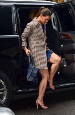KATIE HOLMES Out and About in New York 03/28/2017