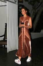 KATIE HOLMES Out for Dinner at the Chateau Marmont in Los Angeles 03/16/2017