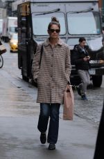 KATIE HOLMES Out Shopping in New York 03/27/2017
