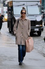 KATIE HOLMES Out Shopping in New York 03/27/2017