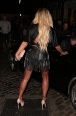 KATIE PRICE Arrives at Gilgamesh Restaurant in London 03/18/2017