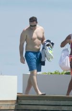 KATIE PRICE in Bikini on the Beach in Miami 03/29/2017