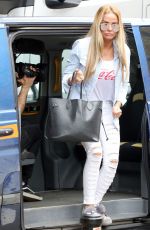 KATIE PRICE Out in London 03/22/2017