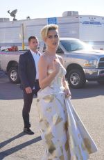 KATY PERRY Arrives at iHeartRadio Music Awards in Los Angeles 03/05/2017