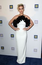 KATY PERRY at Human Rights Campaign Gala Dinner in Los Angeles 03/18/2017