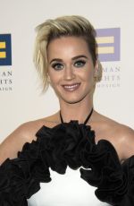 KATY PERRY at Human Rights Campaign Gala Dinner in Los Angeles 03/18/2017