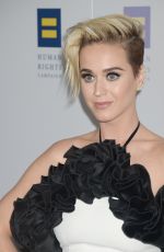 KATY PERRY at Human Rights Campaign Gala Dinner in Los Angeles 03/18/2017