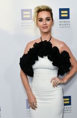 KATY PERRY at Human Rights Campaign Gala Dinner in Los Angeles 03/18/2017