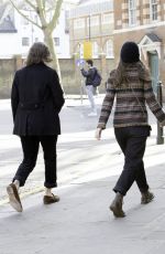 KEIRA KNIGHTLEY and James Righton Out in London 03/25/2017