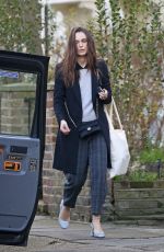 KEIRA KNIGHTLEY Out and About in London 03/06/2017
