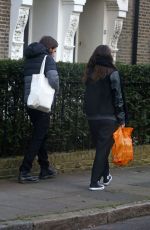 KEIRA KNIGHTLEY Out for Groceries Shopping in London 03/25/2017