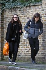 KEIRA KNIGHTLEY Out for Groceries Shopping in London 03/25/2017