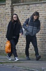 KEIRA KNIGHTLEY Out for Groceries Shopping in London 03/25/2017