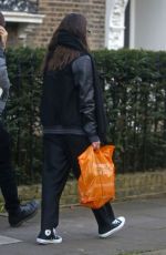 KEIRA KNIGHTLEY Out for Groceries Shopping in London 03/25/2017