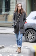 KEIRA KNIGHTLEY Out in London 03/23/2017