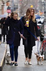 KELLY and THADEUS ANN BENSIMON Out in New York 03/27/2017