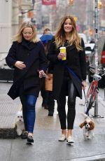 KELLY and THADEUS ANN BENSIMON Out in New York 03/27/2017