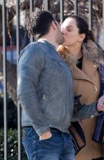 KELLY BROOK and Jeremy Parisi Leaves Magnolia Bakery in New York 03/13/2017