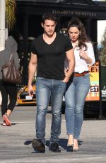 KELLY BROOK and Jeremy Parisi Out in West Hollywood 03/01/2017