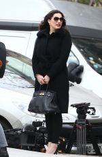 KELLY BROOK Filming on the Streets in Paris 03/22/2017