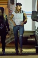 KELLY ROHRBACH on the Set of Ocean