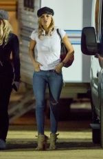 KELLY ROHRBACH on the Set of Ocean