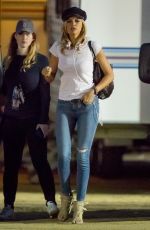 KELLY ROHRBACH on the Set of Ocean