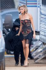 KELLY ROHRBACH on the Set of Ocean