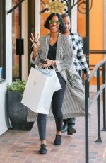 KELLY ROWLAND Out Shopping in West Hollywood 03/01/2017