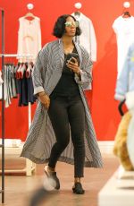 KELLY ROWLAND Out Shopping in West Hollywood 03/01/2017