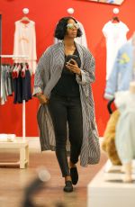 KELLY ROWLAND Out Shopping in West Hollywood 03/01/2017