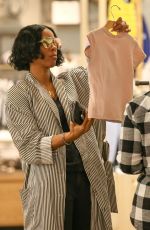 KELLY ROWLAND Out Shopping in West Hollywood 03/01/2017