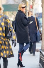 KELLY RUTHERFORD Out and About in New York 03/08/2017