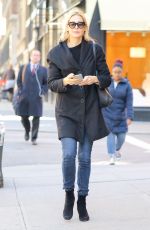 KELLY RUTHERFORD Out and About in New York 03/08/2017