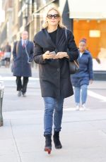 KELLY RUTHERFORD Out and About in New York 03/08/2017