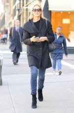 KELLY RUTHERFORD Out and About in New York 03/08/2017