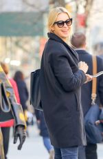KELLY RUTHERFORD Out and About in New York 03/08/2017