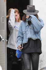 KENDALL JENNER and HAILEY BALDWIN Leaves Hair Salon in West Hollywood 03/21/2017