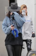 KENDALL JENNER and HAILEY BALDWIN Leaves Hair Salon in West Hollywood 03/21/2017