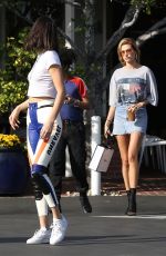 KENDALL JENNER and HAILEY BALDWIN Out Shopping in West Hollywood 03/17/2017