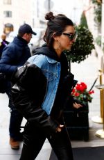 KENDALL JENNER Arrives at a Office in Paris 03/03/2017