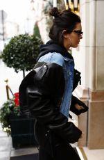 KENDALL JENNER Arrives at a Office in Paris 03/03/2017