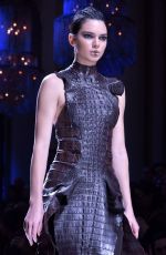 KENDALL JENNER at Balmain Fashion Show at Paris Fashion Week 03/02/2017